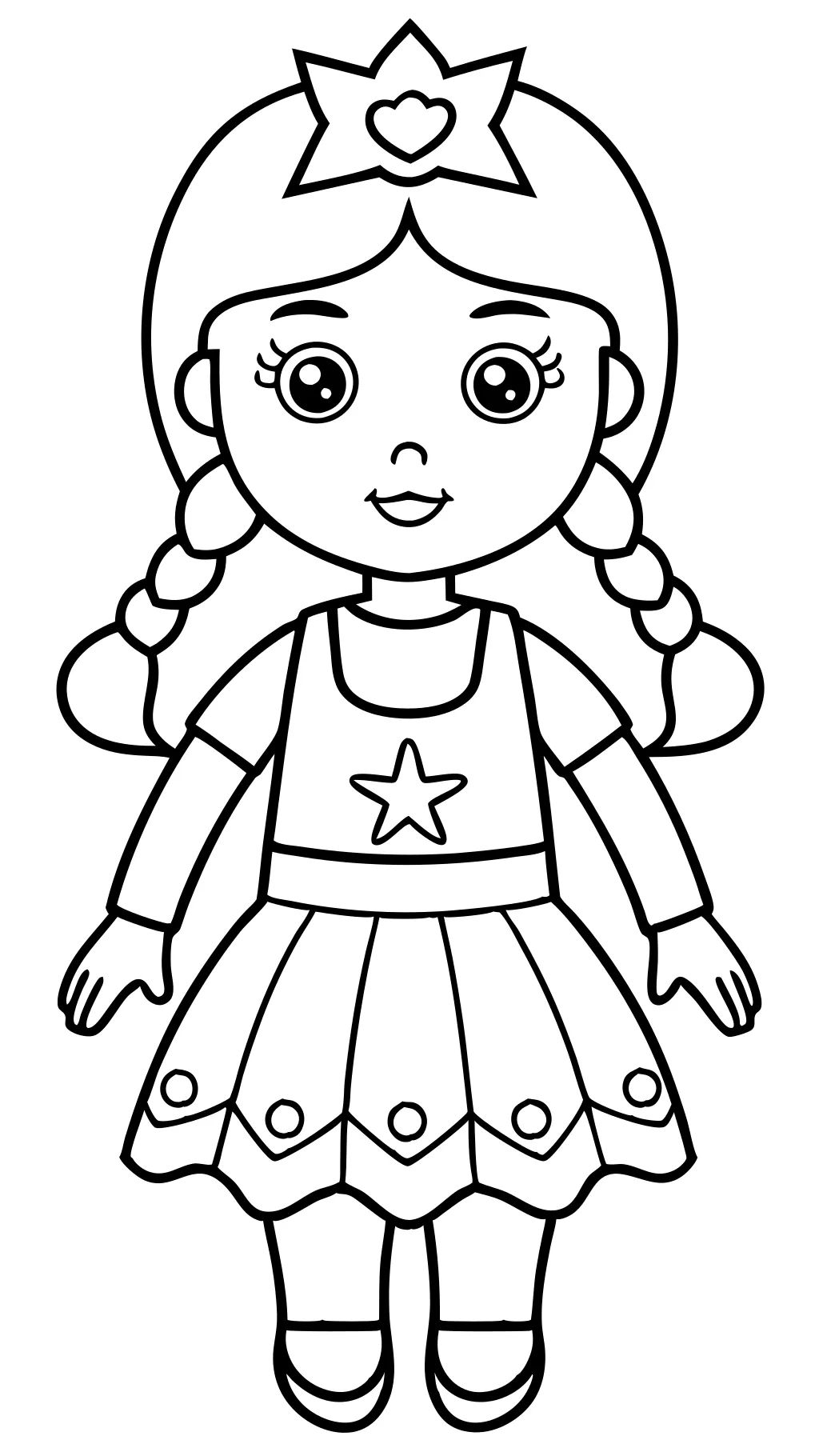 paper dolls coloring pages